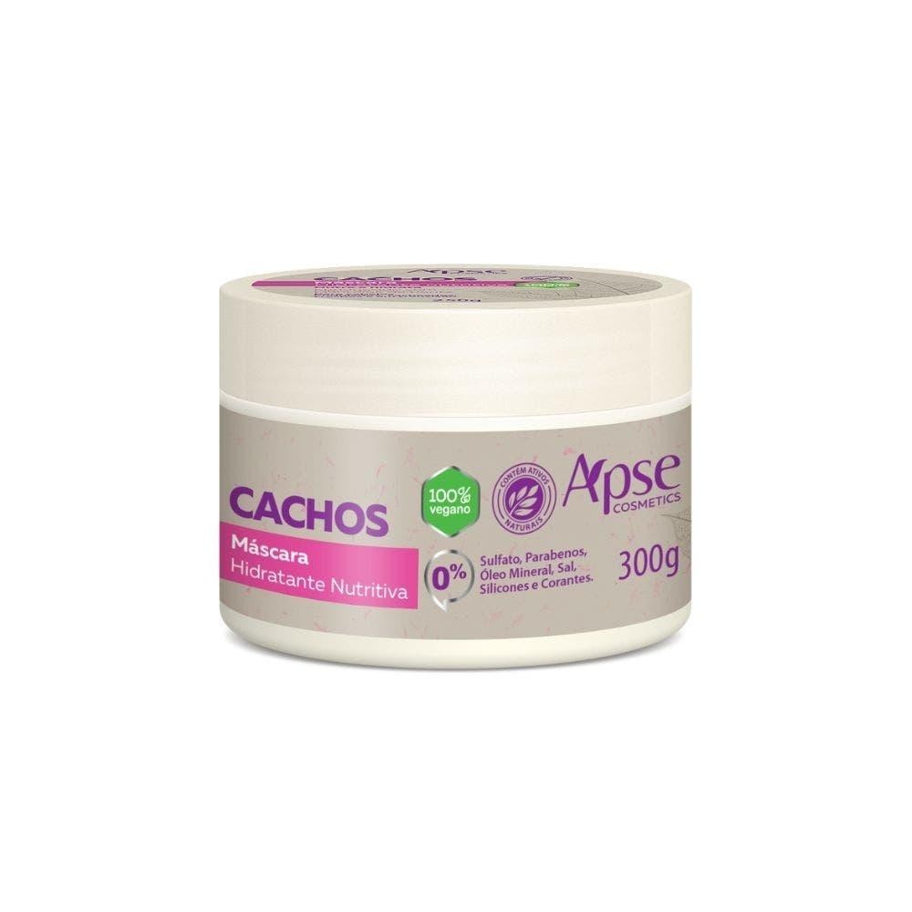 Máscara Capilar Apse Cachos Hidratação Nutrição 300g - Beauty