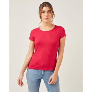 Blusa Tradicional Canelado De Viscose Malwee