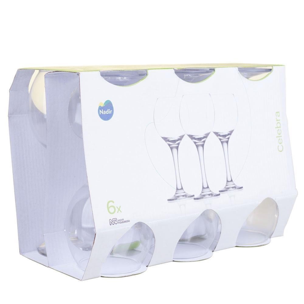 Conjunto de Taças para Agua 6 Peças 400ml Celebra Nadir - Home & Living