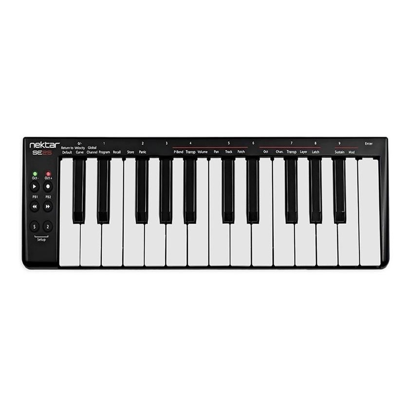 Se25 Nektar Teclado Controlador Compacto Midi Usb 25 Teclas