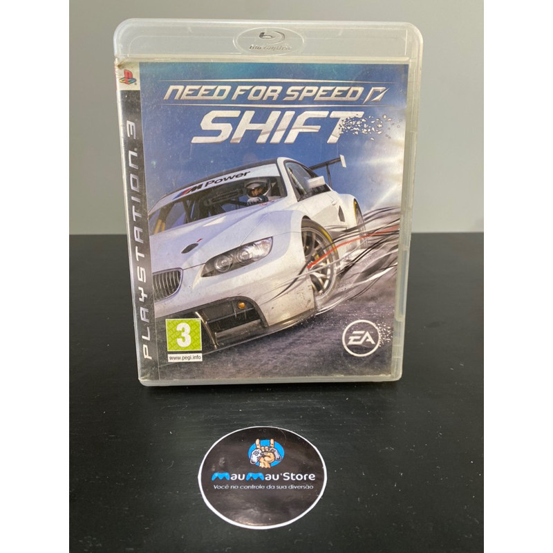 Need For Speed Shift PS3 - Mídia Física Original Usado Jogos De Playstation 3 Jogos de Corrida Jogo de Carro