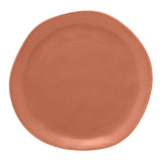 Prato Sobremesa Wolff Organic de Ceramica Terracota 20,5cm