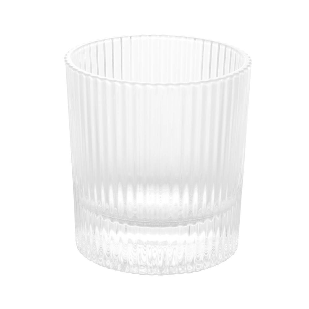6 Copos Wolff Lines de Cristal para Whisky 300ml - Home & Living