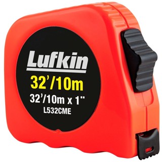 Trena com fita de aço de 10 metros com trava - L532CME - Lufkin
