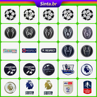 Crachá de futebol [Copa do Campeonato Europeu] Patch de futebol [Campeão] Patch de honra [EPL Patch] Arsenal/Liverpool/Manchester City/Chelsea/Real Madrid/Barcelona/Bayern Munich/PSG/Juventus