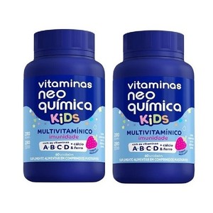 Kit 2 Vitamina Kids 60 Cápsulas - Neo Química