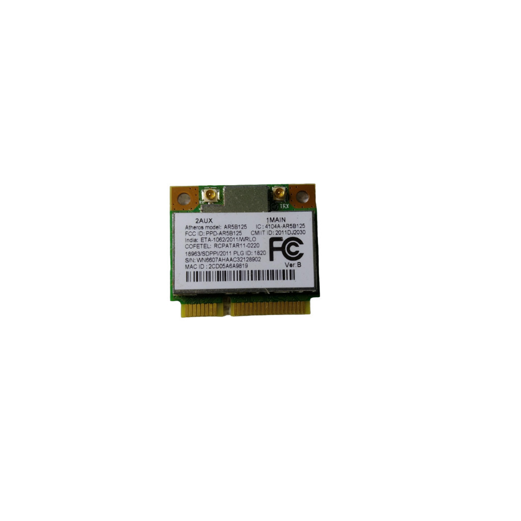 Placa De Wifi Do Netbook Acer Aspire V25 - Ar5b125