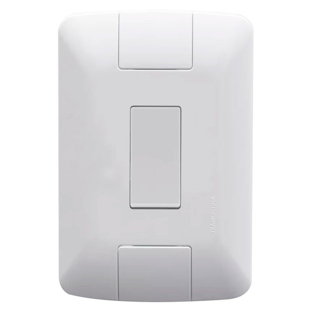 Conjunto 4X2 1 Interruptor Paralelo Tramontina Aria 6 A 250V