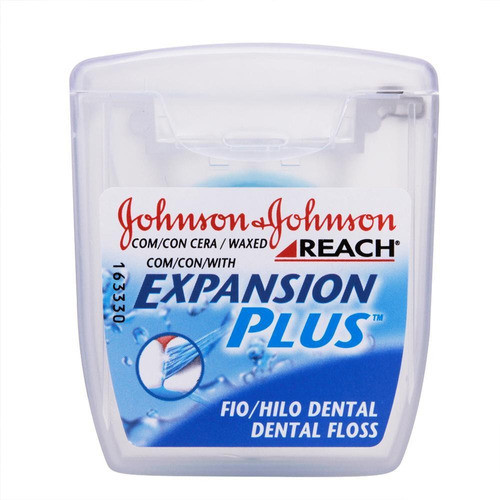 Kit 3 Fio Dental Reach Expansion Plus Johnson's