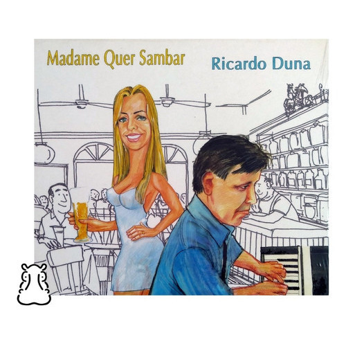 CD Ricardo Duna - Madame Quer Sambar - Novo Lacrado - Hm