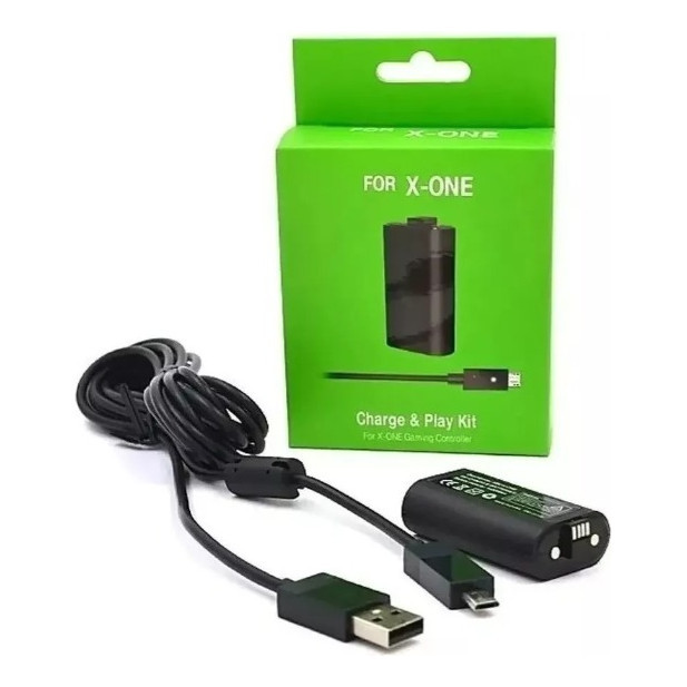 Charge And Play Xbox One 1 Bateria Para Controle + Cabo Usb