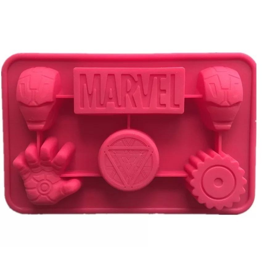 Forma De Silicone Heroi Ferro Personagem Homem