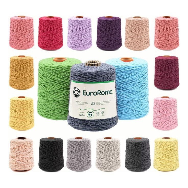 BARBANTE EUROROMA FIO 6 - 600 G - 610 M. / CHUMBO — imagem 2 de 2