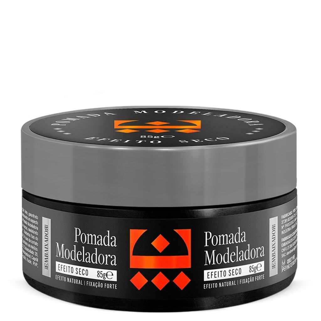 Pasta Modeladora Efeito Matte (Seco) Embaixador 85g em Oferta na Shopee