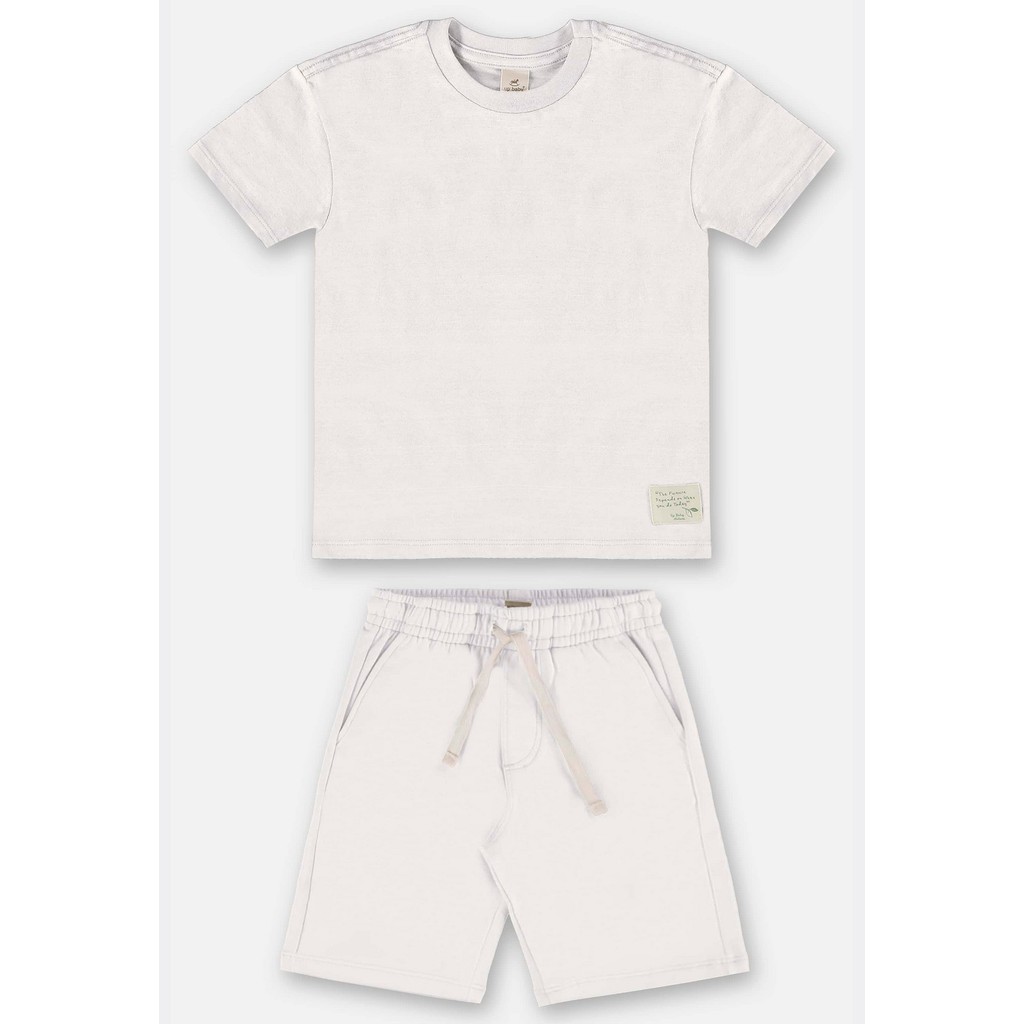 Conjunto Infantil para Menino Camiseta e Bermuda Nature Up Baby - Baby & Kids Fashion