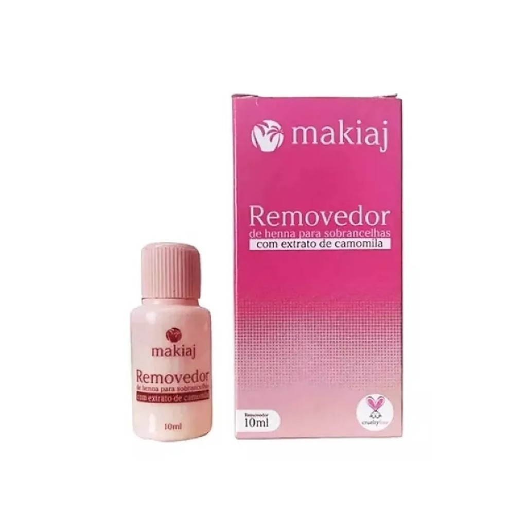 Removedor De Henna C/ Extrato De Camomila Makiaj 10ml