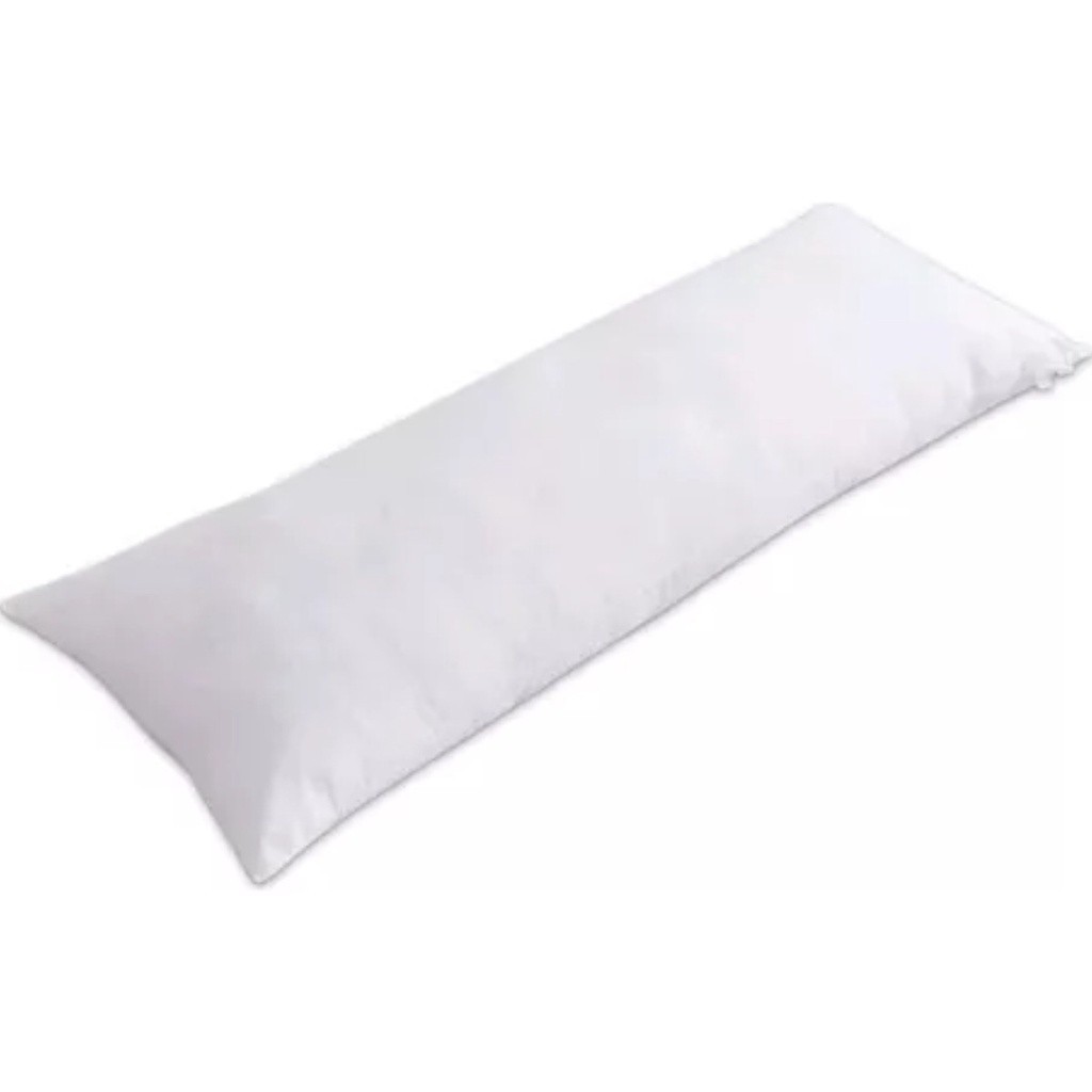 Refil Travesseiro De Corpo Fibra Silionaada Macio 130x045cm 1