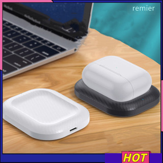 Carregador Sem Fio REMIER Para AirPods Fones De Ouvido Indução 3w Almofada De Carregamento Rápido