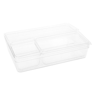 4 Organizadores Lyor My Box de Poliestireno 24,5cm x 16,5cm em Oferta na Shopee