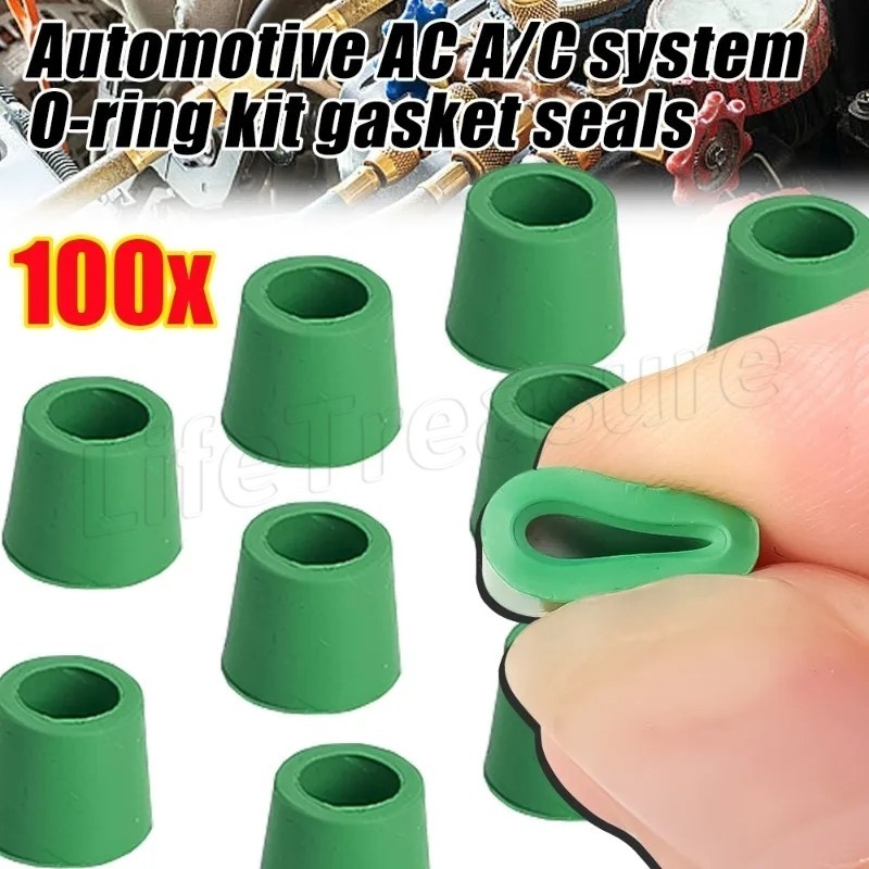 Kits De Reparo De Manifold-Juntas Do Sistema AC A/C-Junta De Vedação Da Tubulação De Ar Condicionado-Anéis De Borracha De O-Ring