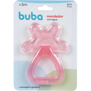 Mordedor Com Água e chocalho Rosa Buba em Oferta na Shopee