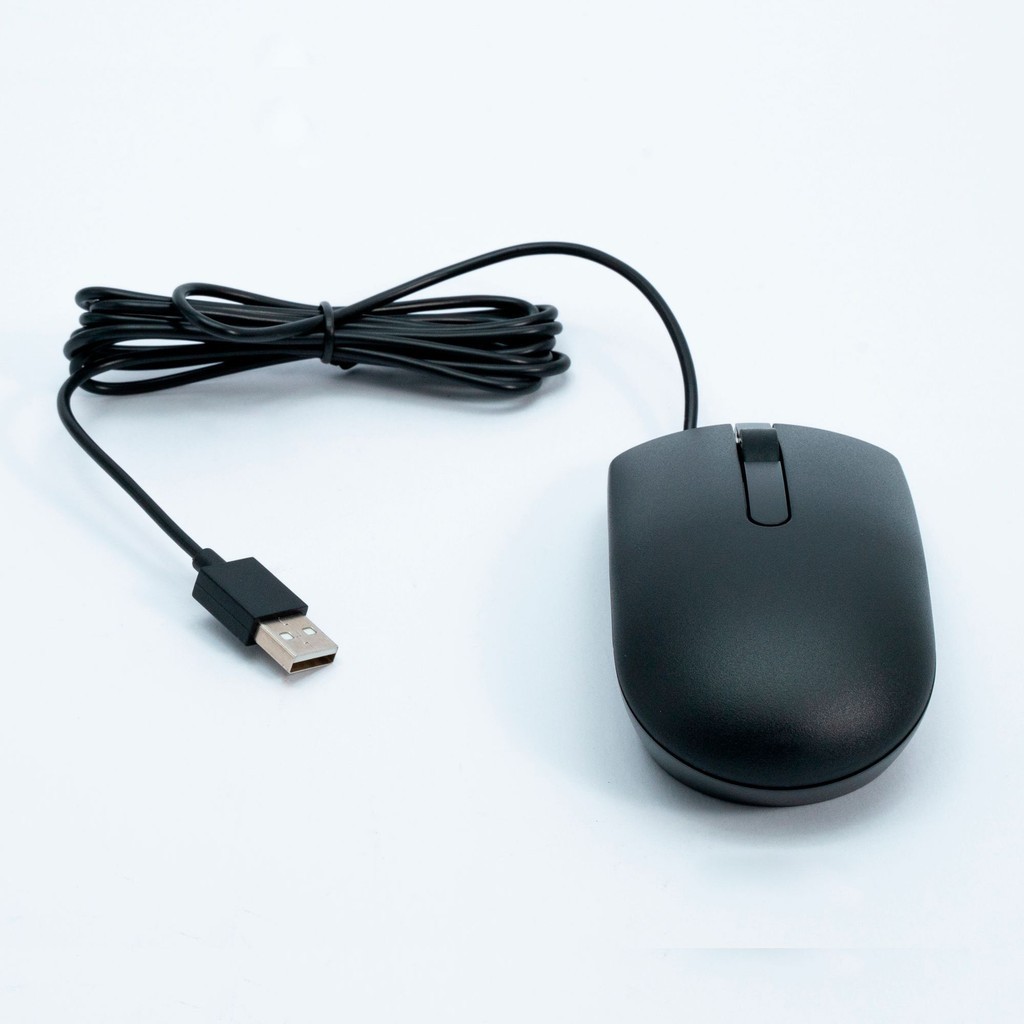 Mouse Dell MS116 - USB - Óptico - 1000dpi - SEMINOVO