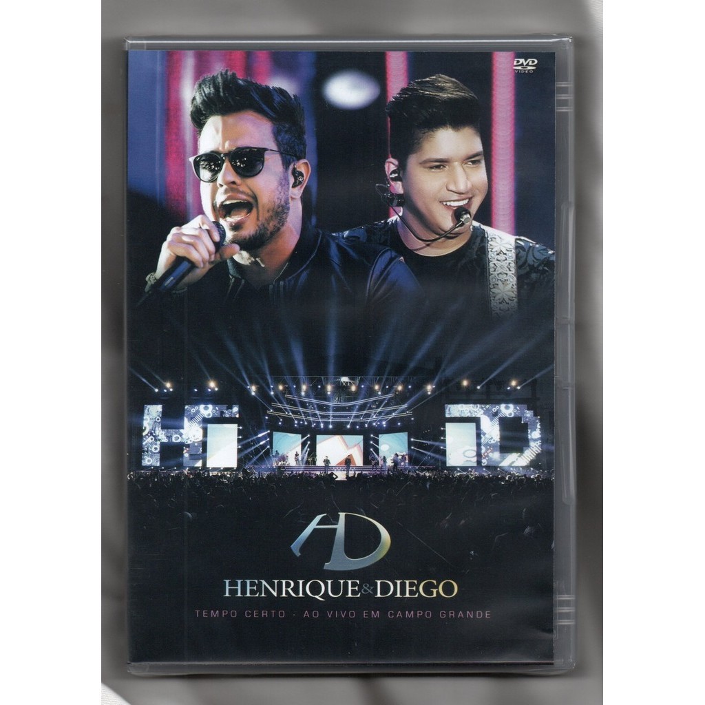 Henrique & Diego Dvd Tempo Certo Ao Vivo Em Campo Grande
