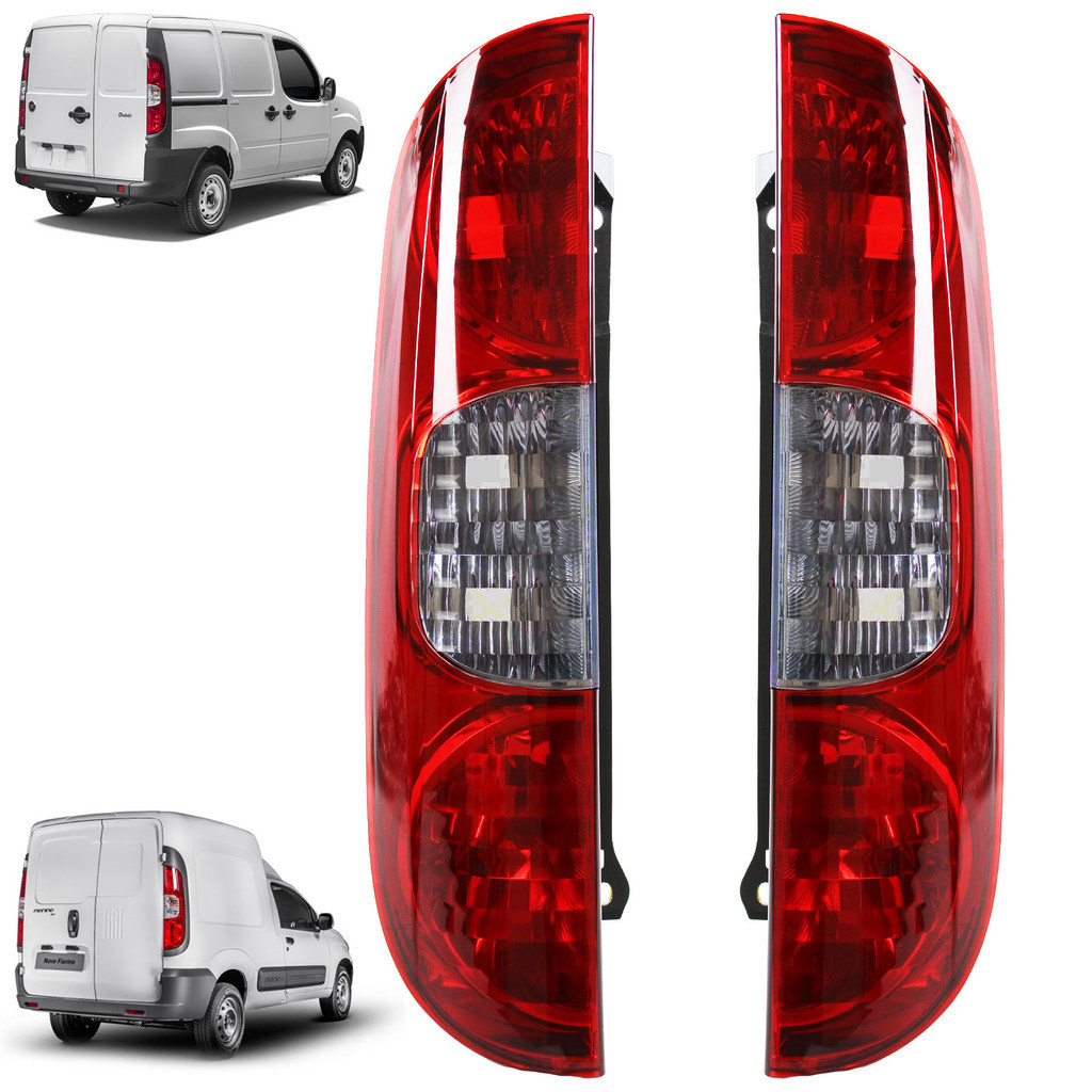Lanterna Traseira Fiorino 2014 a 2023 Doblo 2010 a 2021 Fumê