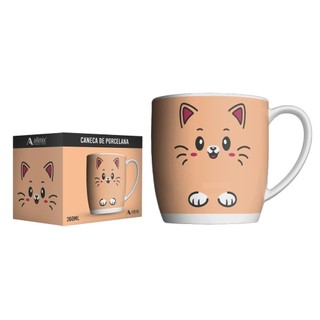 Caneca Urban 360ml - Gato + Caixa para Presente em Oferta na Shopee