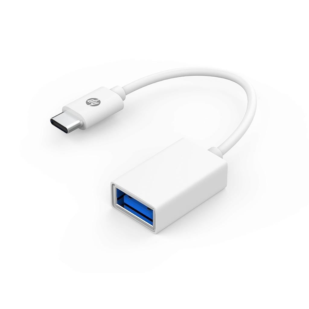 Cabo Adaptador USB A para USB C - HP em Oferta na Shopee