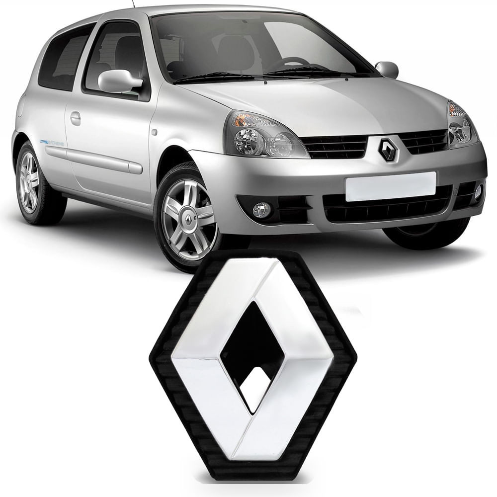 Emblema Renault da Grade Clio 2003 a 2012 Kangoo 2009 a 2014