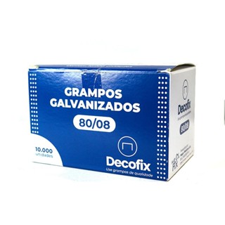 GRAMPOS INDUSTRIAL DECOFIX 80/08 UN 10.000 em Oferta na Shopee