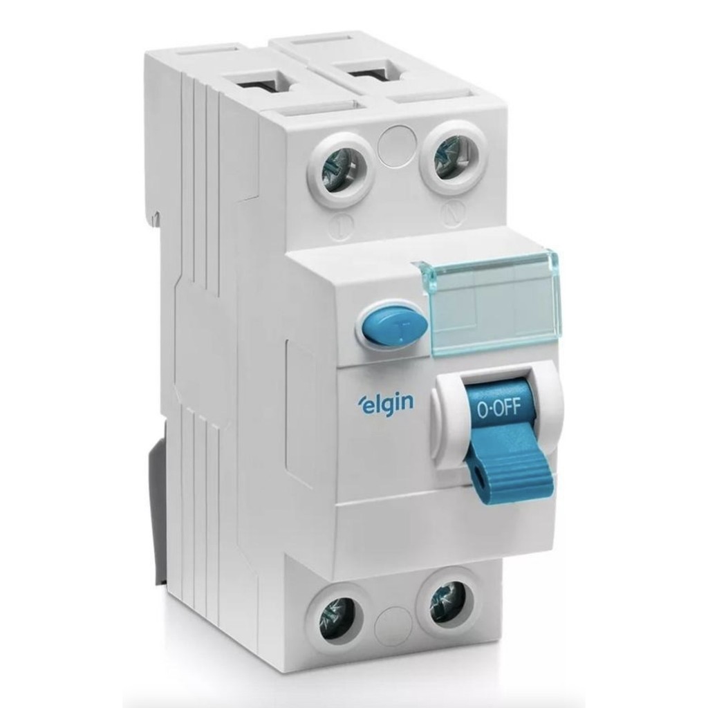 Disjuntor Diferencial Elgin Ldr Dr 25a 30ma Bipolar 2polos