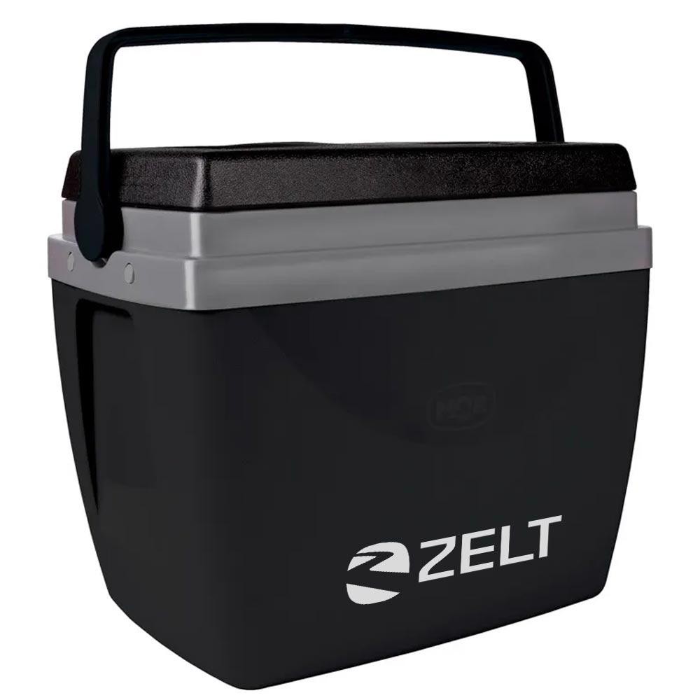 Caixa Térmica 34 Litros Preta ZELT em Oferta na Shopee