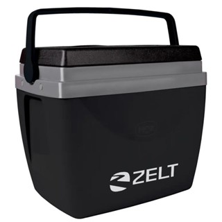 Caixa Térmica 34 Litros Preta ZELT em Oferta na Shopee