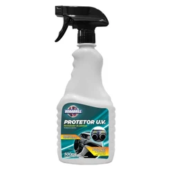 Revitalizador e Restaurador de Plástico Automotivo Proteção U.V. Original Rodabrill 500ml