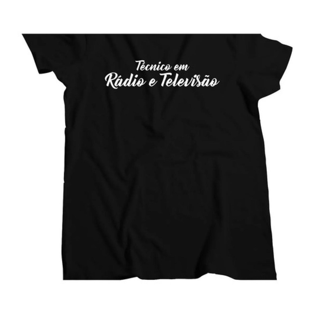 Camisa Masculina Curso Profissão Tecnico Radio E Televisao