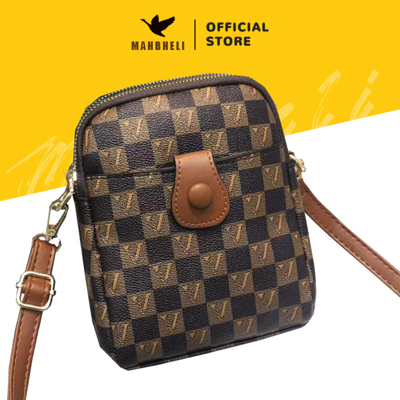 MAHBHELI Bolsa Feminina Mini Bolsa Para Celular Bolsa Transversal Bolsa Quadrada Estilosa Acessório Moda Feminina