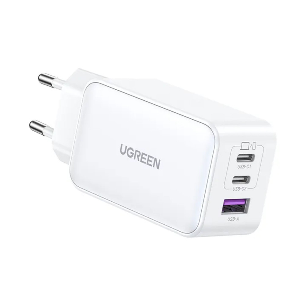 Ugreen Nexode 65W Carregador Rápido Portas 2 Usb C + 1 Porta Usb Tipo A em Oferta na Shopee