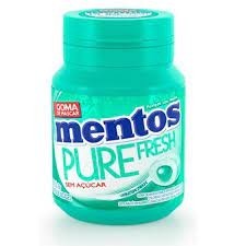 Goma De Mascar Pure Fresh Mentos Wintergreen 56g