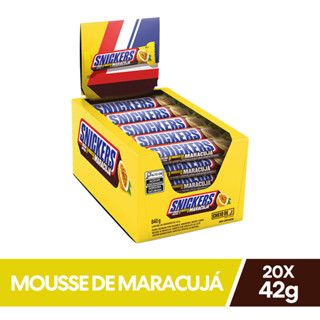 Display Chocolate Snickers Mousse De Maracujá Individual 42g em Oferta na Shopee