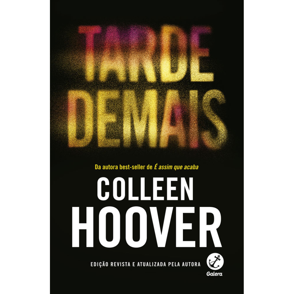 TARDE DEMAIS (EDIÇÃO REVISTA) em Oferta na Shopee