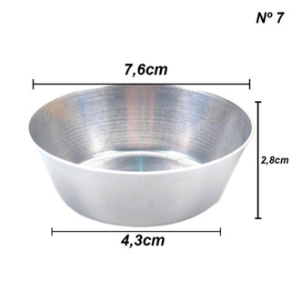 KIT - 12 Formas Para Empada todos tamanhos Forminha Mini Empada Salgado Aluminio em Oferta na Shopee