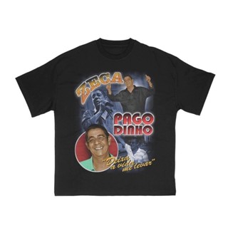 Camiseta Unissex zeca pagodinho Vintage Algodão Alta Qualidade Envio Rapido camisa Plus Size