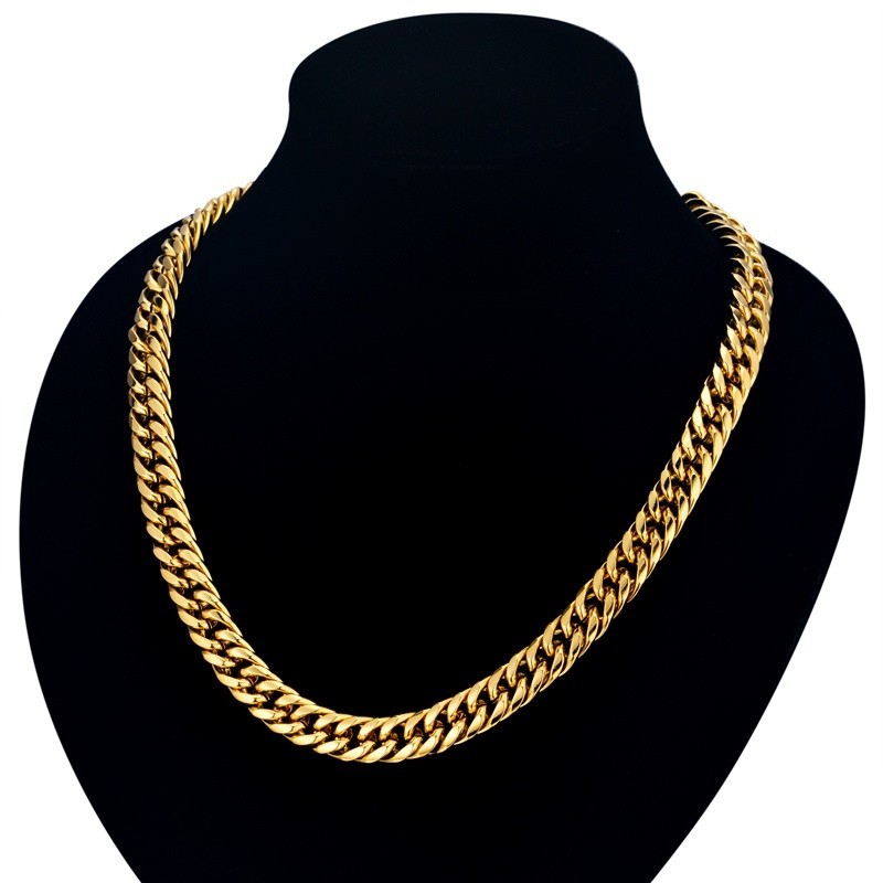Exclusivo Corrente Cordão 60  cm Aço Cirúrgico Inox Masculino Prata Elo Modelo pode variar em elo simples ou elo 1x1 Grumet.
