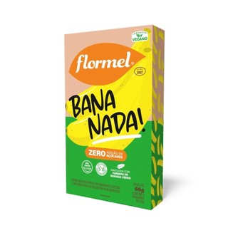 Tablete De Bananada Cremosa, Zero Açúcar - Caixa Com 3 Unidades De 22G Cada em Oferta na Shopee