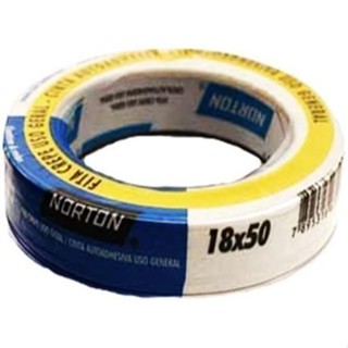 Fita crepe adesiva de 18 mm x 50 metros - SLEEVE - Norton