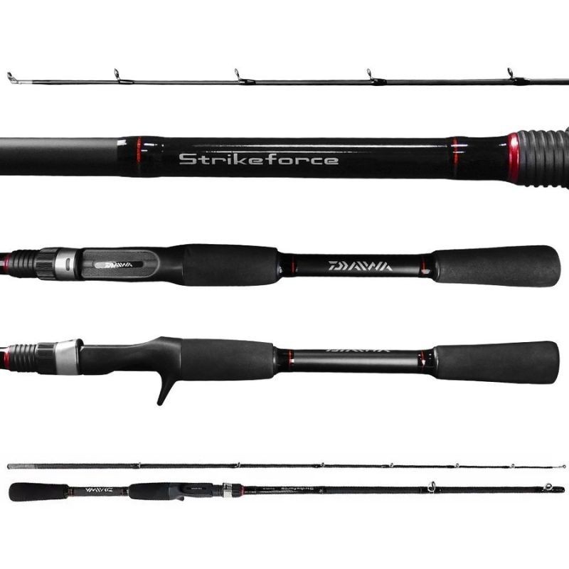 Vara Daiwa StrikeForce Carretilha 8-17lb 1,83m 2partes