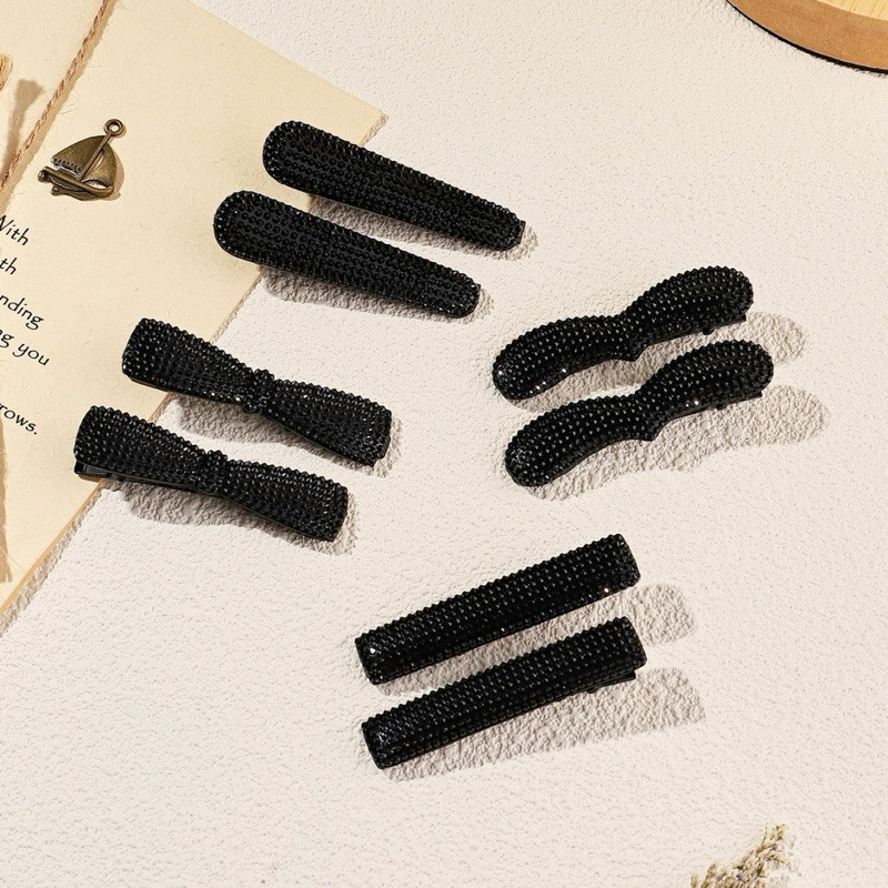 KIT Com 4 PCS de Presilhas / Cabelos Acessórios Feminino/ Presilhas com Bico de pato/2 Pares