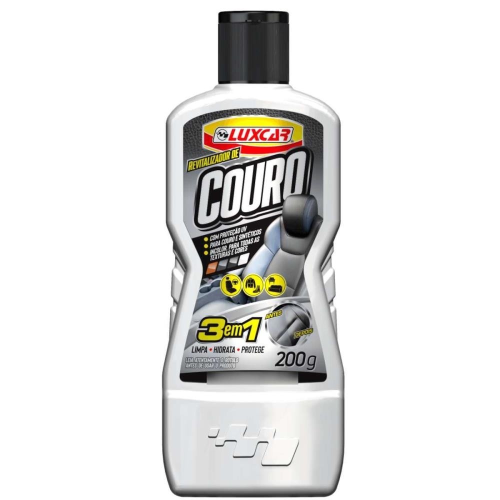 Revitalizador de Couro 3 Em 1 200g  - Luxcar em Oferta na Shopee